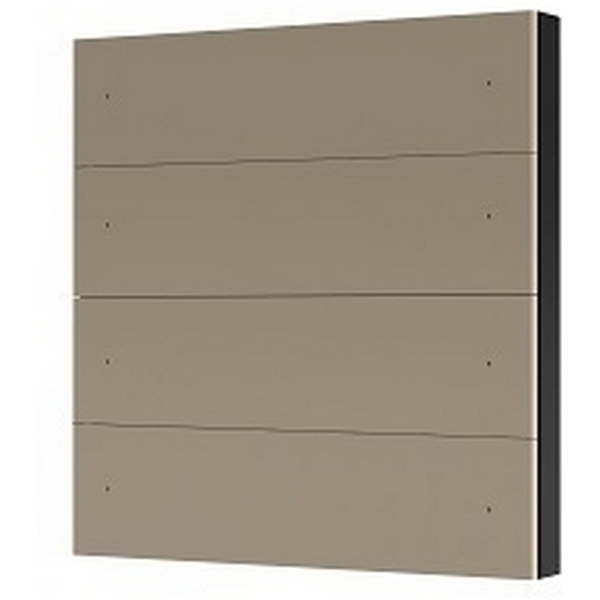 INTELLIGENT Кнопочная панель SMART-DMX512-801-22-8G-8SC-DIM-IN Gold (230V, 2.4G) (IARL, IP20 Пластик, 5 лет) 039317-52799