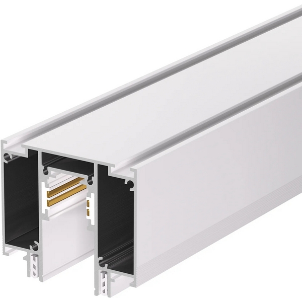 Шинопровод встраиваемый магнитный MAG-ORIENT-TRACK-2653-STR-D-2000 (WH) (Arlight, IP20 Металл, 3 года) 041293-61927 (2 метра)