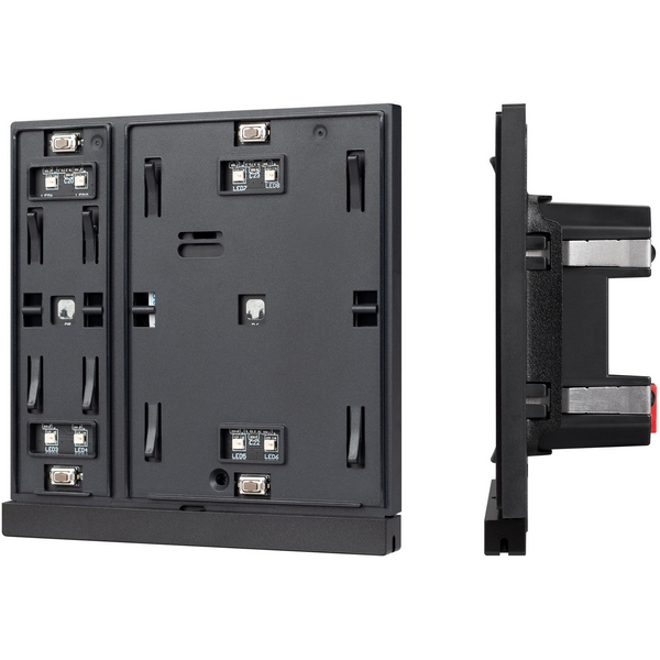 INTELLIGENT ARLIGHT Механизм панели KNX-302-22-IN Black (Bus) (IARL, IP20 Пластик, 2 года) 043108-59023