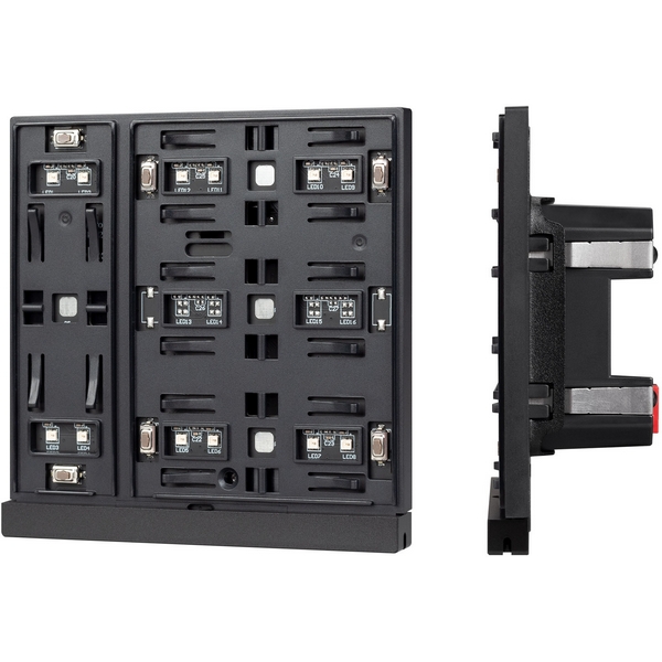 INTELLIGENT ARLIGHT Механизм панели KNX-303-22-IN Black (Bus) (IARL, IP20 Пластик, 2 года) 043109-59023