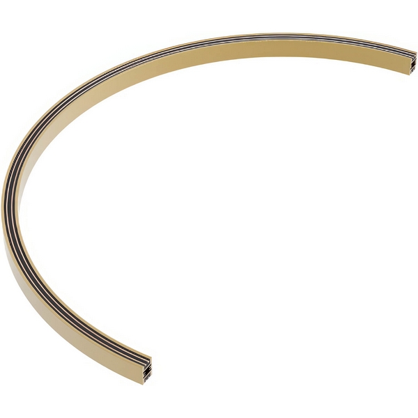 Трек (шинопровод 1м модульный) 48V ART-APRIORI-TRACK-ARC-A-1722-1000 (GD, 1/2) (Arlight, IP20 Металл, 3 года) 045710-64921