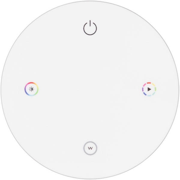 INTELLIGENT ARLIGHT Пульт SMART-801-22-1G-RGBW White (3V, Magnet, 2.4G) (IARL, IP20 Пластик, 5 лет) 046480-65741