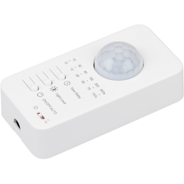 INTELLIGENT ARLIGHT Контроллер SMART-SENS-101-14-82-SUF White (5-24V, 1x3A, Step, PIR, 2.4G) (IARL, IP20 Пластик, 5 лет) 046484-18555