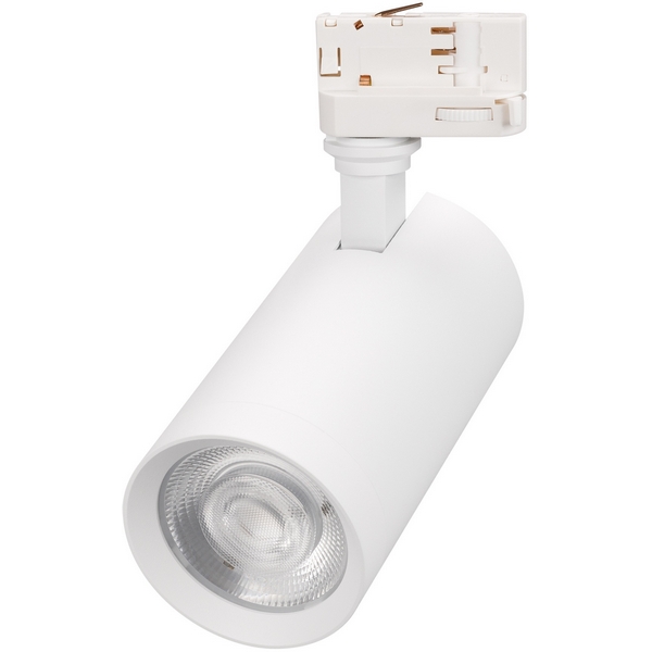 Трековый светильник трехфазный LED LGD-CALIPSO-4TR-R85-30W Day4000-MIX (WH, 38 deg, 230V, TRIAC) (Arlight, IP20 Металл) 046737-65741