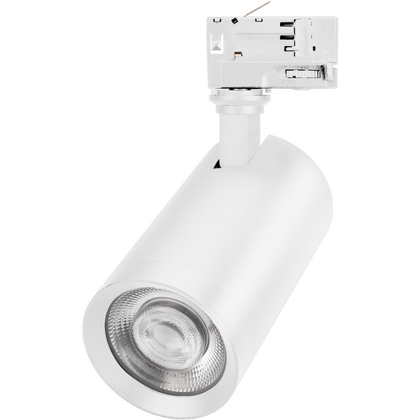 Трековый светильник трехфазный LED LGD-CALIPSO-4TR-R85-10W Day4000-MIX (WH, 38 deg, 230V, TRIAC) (Arlight, IP20 Металл) 046741-59023