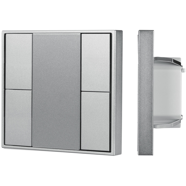 INTELLIGENT ARLIGHT Кнопочная панель DALI-201-23-4K-D2-IN Silver (BUS, Frame) (IARL, IP20 Металл, 3 года) 048223-52799