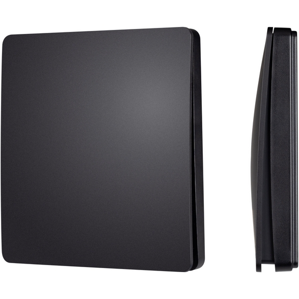 INTELLIGENT ARLIGHT Кнопочная панель KINETIC-801-22-1G-WP-SUF Black (No battery, IP67, 433Mhz) (IARL, IP67 Пластик, 3 года) 051674-52799