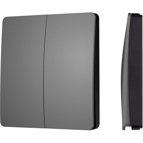 INTELLIGENT ARLIGHT Кнопочная панель KINETIC-801-22-2G-WP-SUF Grey (No battery, IP67, 433Mhz) (IARL, IP67 Пластик, 3 года) 051679-39793