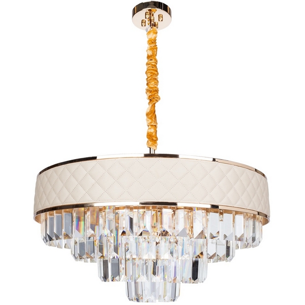 Подвесная люстра хрустальная Arte Lamp Annabelle A1008LM-8GO-44620