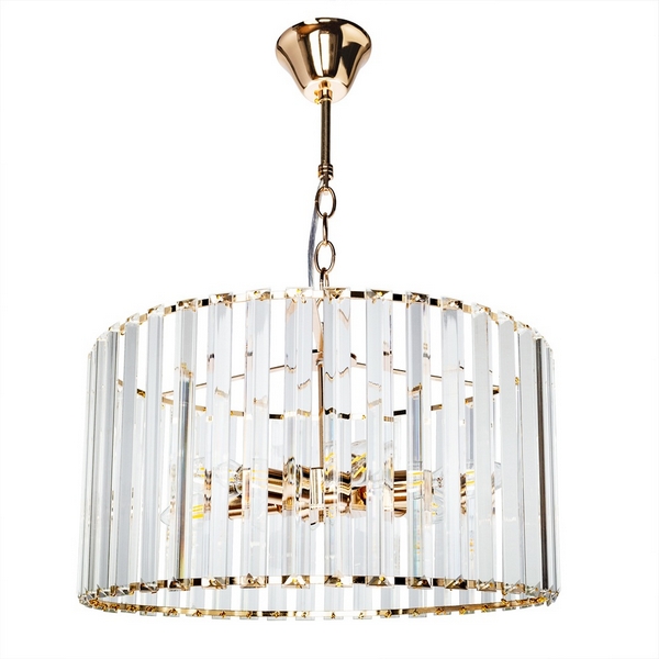 Подвесная люстра хрустальная Arte Lamp Pollux A1033LM-6GO-21299