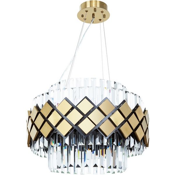 Подвесная каскадная люстра Arte Lamp Amelia A1039SP-10BK-44620