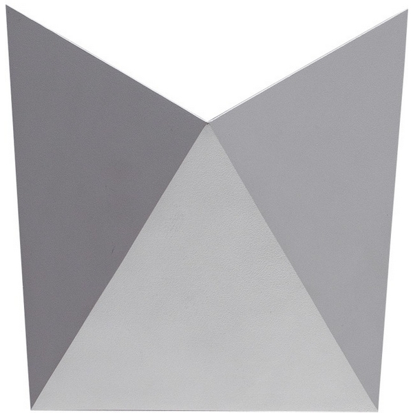 Светодиодный настенный светильник влагозащищенный Arte Lamp Busta A1609AP-1GY-52567