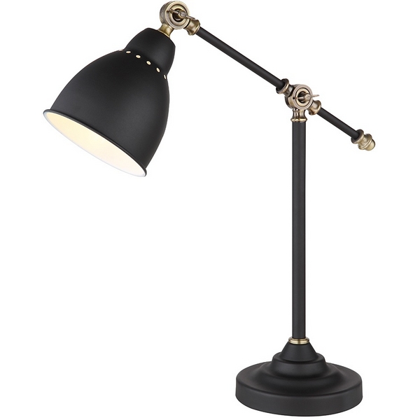 Офисная настольная лампа Arte Lamp BRACCIO A2054LT-1BK-85278