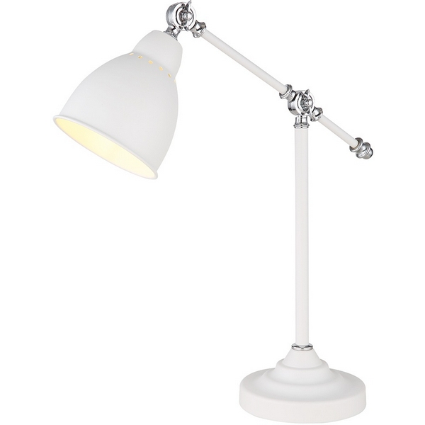 Офисная настольная лампа Arte Lamp BRACCIO A2054LT-1WH-85278