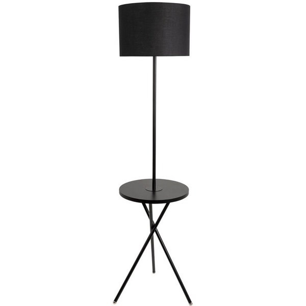 Торшер со столиком на треноге Arte Lamp Combo A2070PN-1BK-94373