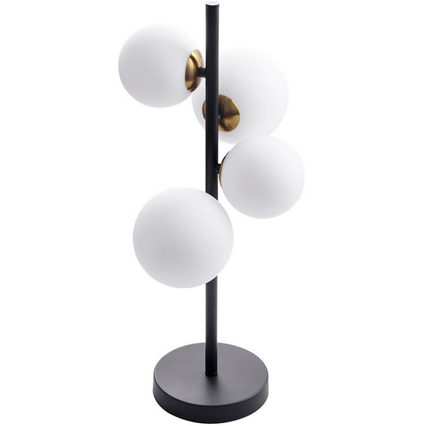 Настольная лампа Arte Lamp Gemini A2243LT-4BK-44620 (плафоны шарики)