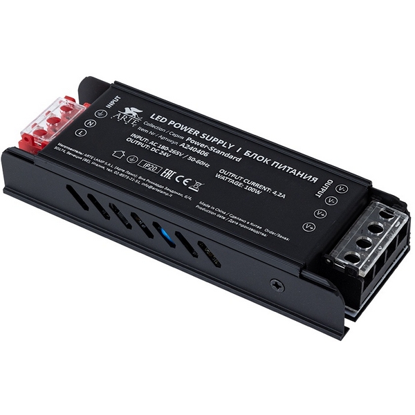 Блок питания 24V 100W 4.2А Arte Lamp Power-Standard A240406N-85278