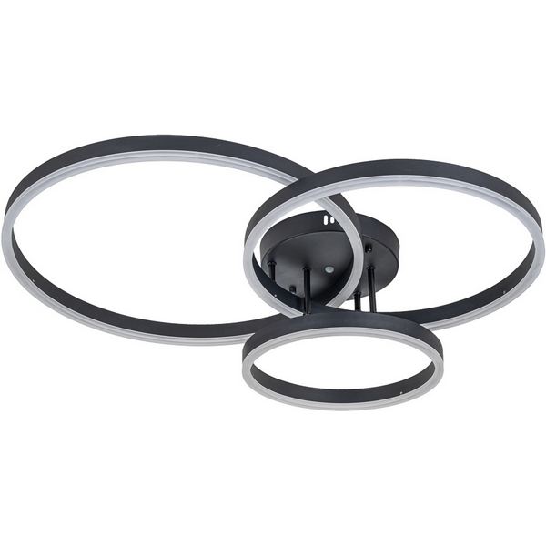 Потолочная светодиодная люстра с пультом управления Arte Lamp Sierra A2426PL-3BK-44620