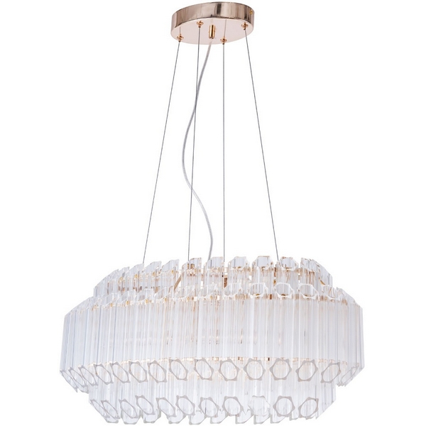Подвесная люстра хрустальная Arte Lamp Jastin A2848SP-5GO-94373