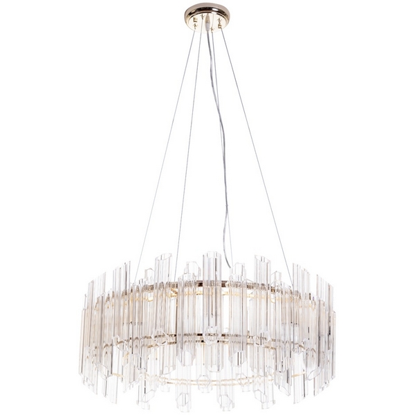 Подвесная люстра хрустальная Arte Lamp Jastin A2848SP-8GO-21299