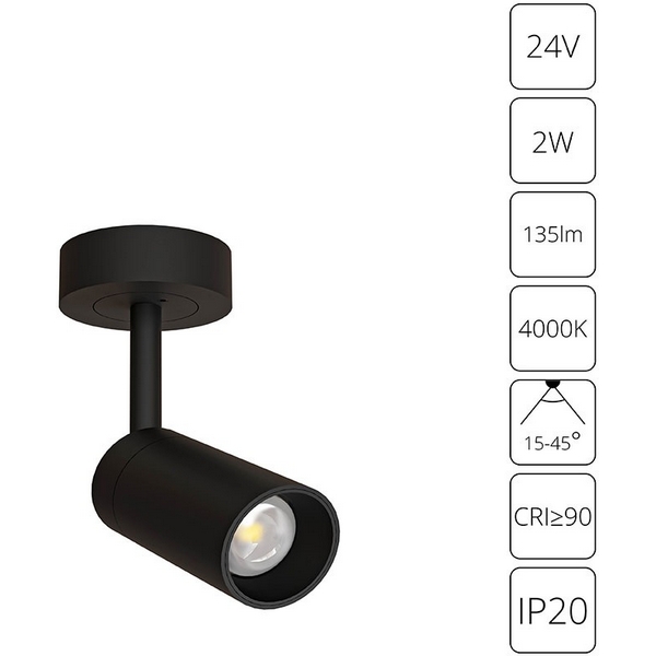 Подсветка для витрин и полок Arte Lamp A6191PL-1BK-94373