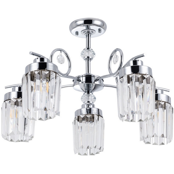 Потолочная люстра хрустальная Arte Lamp Sophie A8067PL-5CC