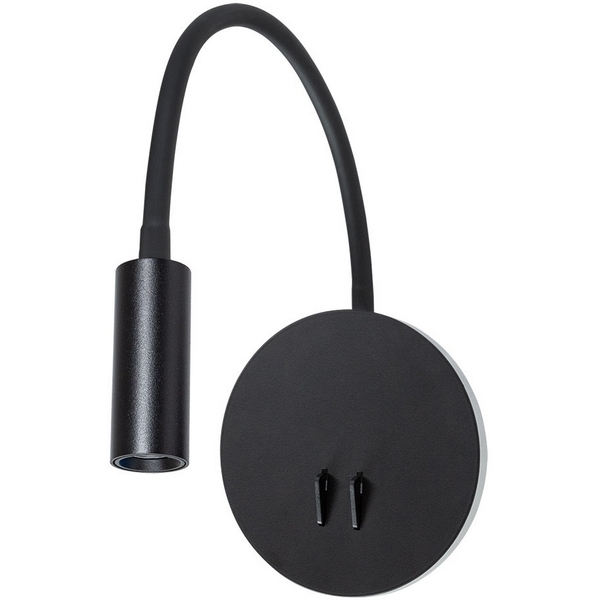 Спот светодиодный для чтения с выключателем Arte Lamp Electra A8231AP-1BK-52567