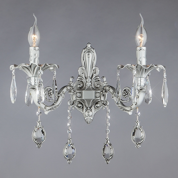 Бра 276/2 Bogate's Wonderful серебро подсвечник