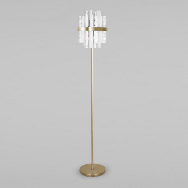 Торшер 01111/4 Bogate's Hollis латунь