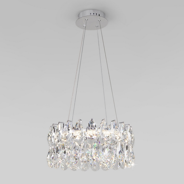 Подвесная люстра хрустальная светодиодная Bogate's Marvel 90370/1 Strotskis-46559