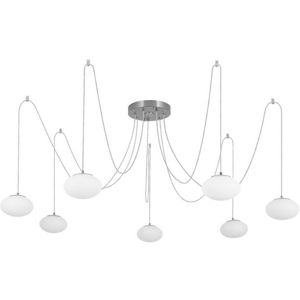 Подвесная RGB люстра паук WiFi с пультом LED Citilux Atman Smart CL226A071-67373 (Умный дом, Алиса)