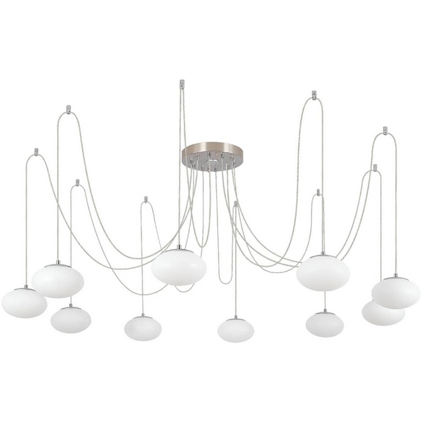 Подвесная RGB люстра паук WiFi с пультом LED Citilux Atman Smart CL226A091-67373 (Умный дом, Алиса)