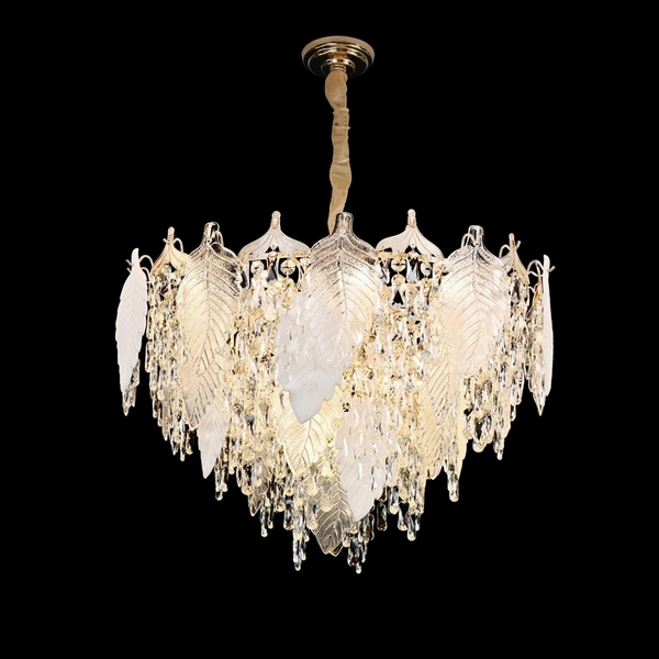 Подвесная каскадная люстра Citilux Darby CL309262-67373 с подвесками