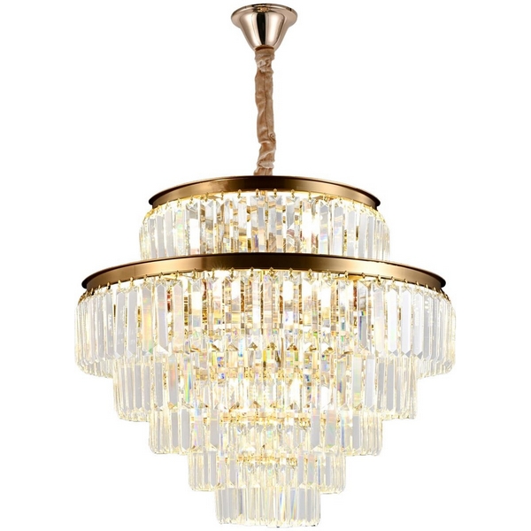 Подвесная каскадная люстра Citilux Ricky CL314273-67373 с подвесками