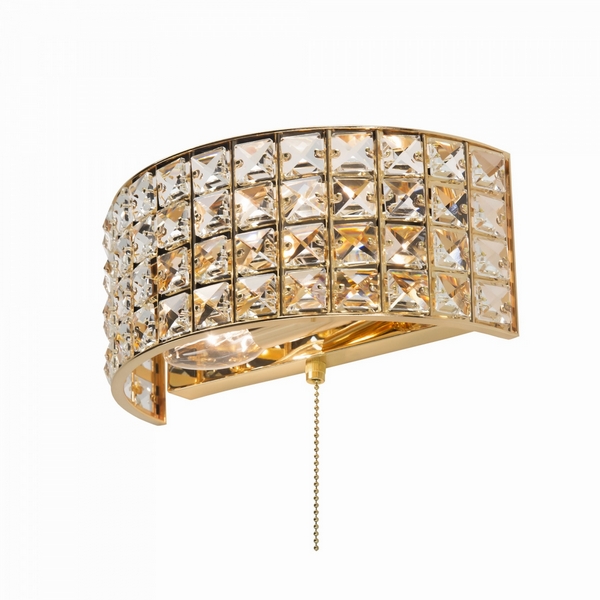 Хрустальное бра с выключателем Портал Citilux Portal CL324302-44963