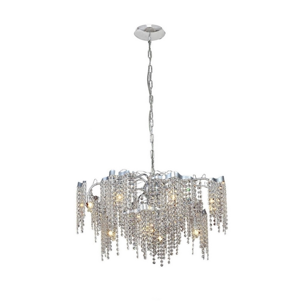 Хрустальная подвесная люстра Citilux Rita CL325121-59113