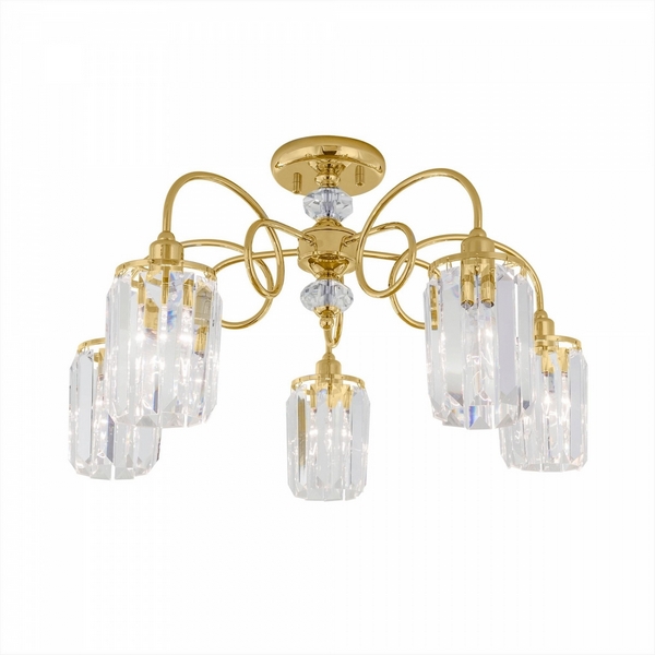 Потолочная люстра хрустальная Синди Citilux Sindi CL330152-67373