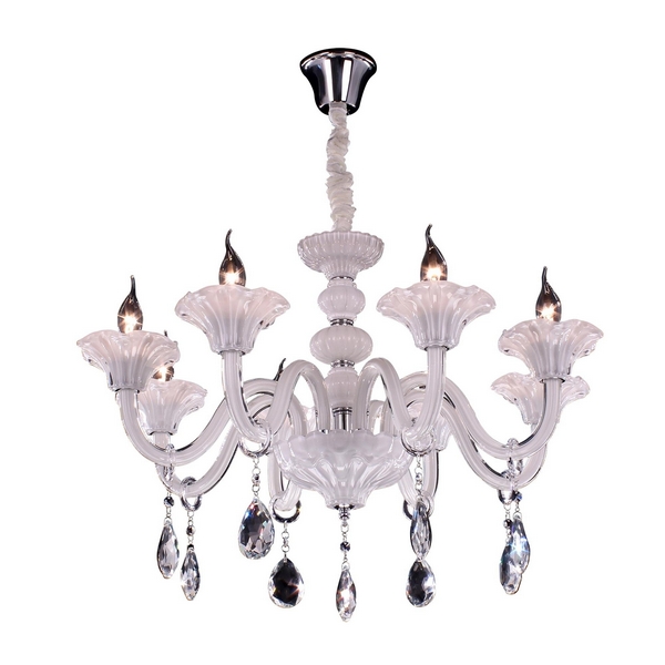 Люстра хрустальная Citilux Irida CL351180-67373 подсвечник