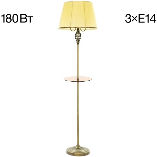 Торшер с полкой Citilux Вена CL402933T-42383