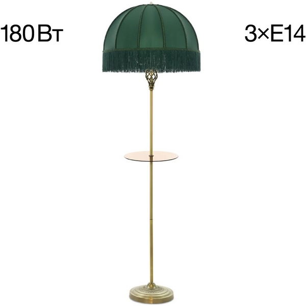 Торшер бахрома с полкой Citilux Базель CL407932T-46559