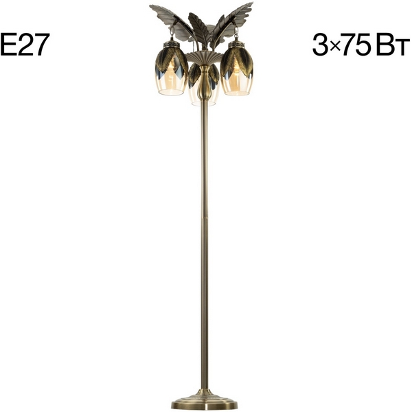 Торшер Citilux Garuda CL420933-46559 листья