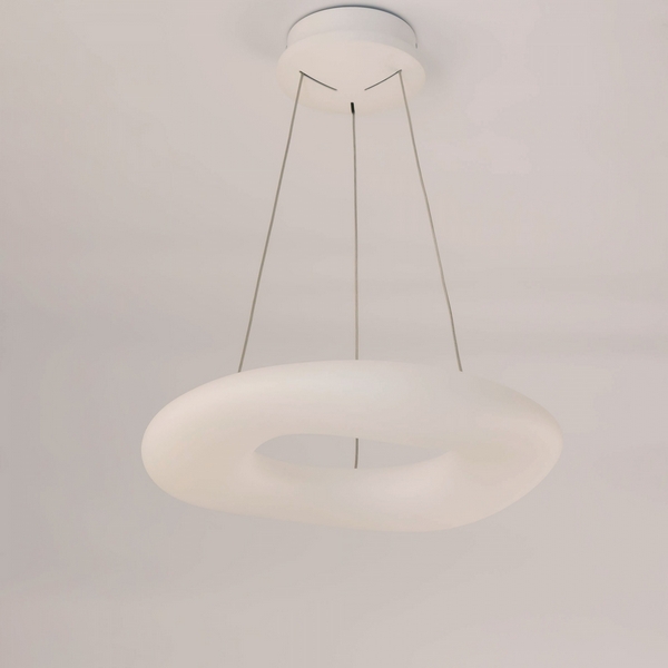 Подвесная RGB люстра светодиодная с пультом и управлением смартфоном регулировкой цветовой температуры яркости Citilux Стратус Смарт CL732A520GS-46559 (Умный дом, Алиса)