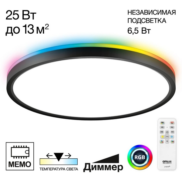 Настенно-потолочный светильник Citilux Norma CL749321-67373