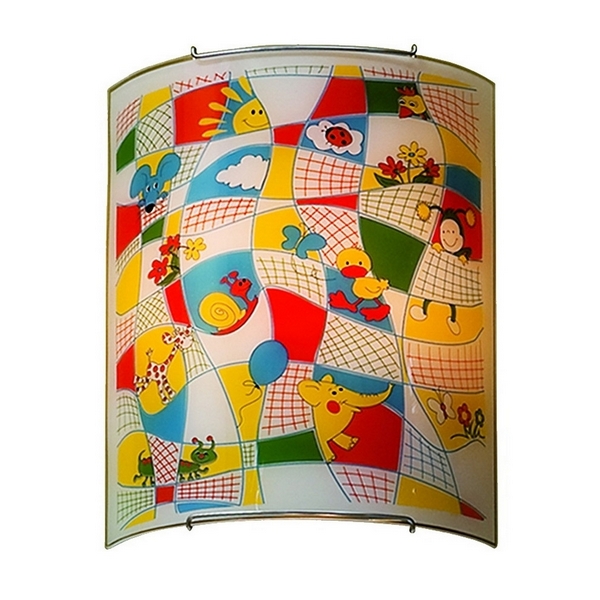 Детское разноцветное бра для мальчика Citilux Tetradka CL922014-67373