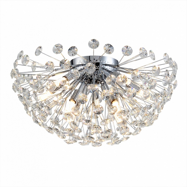 Потолочная люстра хрустальная Citilux Betsy EL322C09.1-67373 в форме шара