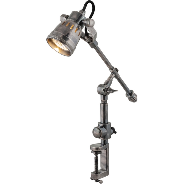 Офисная настольная лампа на струбцине Covali NL-59814-17248