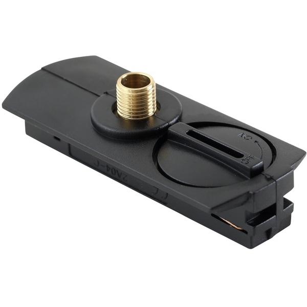 Адаптер для однофазного шинопровода Crystal Lux CLT 0.212 02 BL-08200