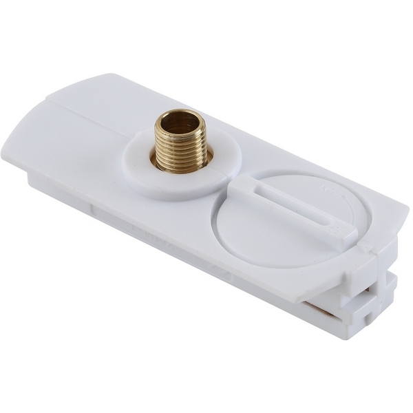 Адаптер для однофазного шинопровода Crystal Lux CLT 0.212 02 WH-08200