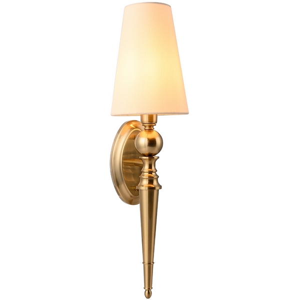 Бра Crystal Lux PER PER AP1 BRASS/BEIGE-08200