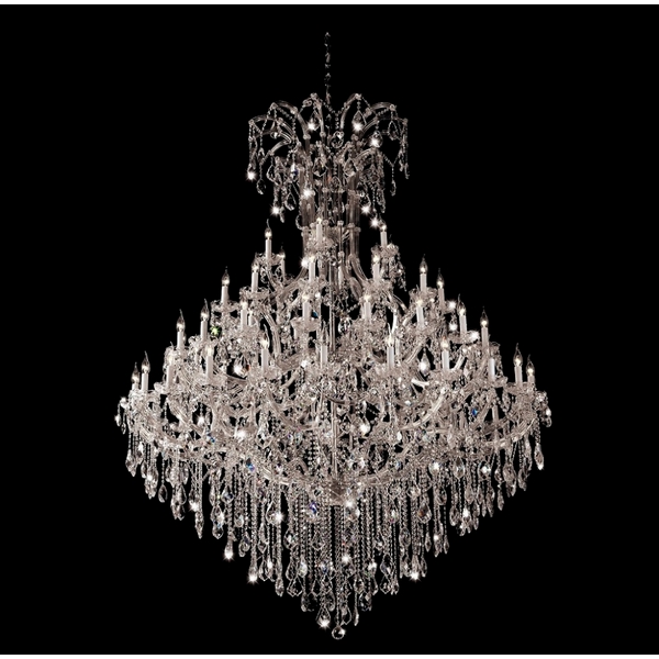Большая люстра Crystal Lux DIVA SP60 CHROME-08200 подсвечник